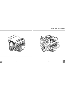 CK1(03-53) ENGINE ASM & PARTIAL ENGINE (LU3/4.3X)