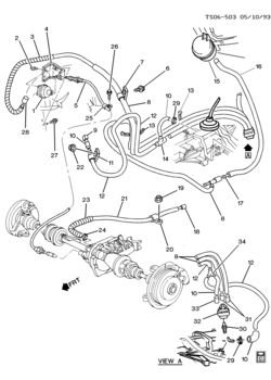 T(03-53) ACTUATOR & CONTROLS/FRONT AXLE