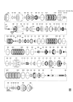 G AUTOMATIC TRANSMISSION (M30) PART 3 (4L60E)(ELECTRONIC)CLUTCH GEARS