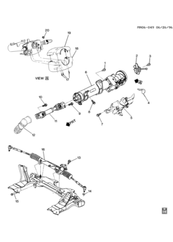 NB,NG STEERING SYSTEM & RELATED PARTS