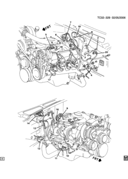 CK WIRING HARNESS/ENGINE (L65/6.5F)