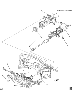 Y STEERING SYSTEM & RELATED PARTS