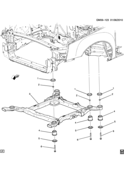 H BODY MOUNTING (SUPER SERIES WB4)