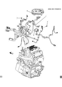 H WIRING HARNESS/ENGINE (LGD/3.9M,LZ9/3.9-1)