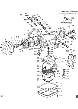 F AUTOMATIC TRANSMISSION (MD8) PART 1 THM700-R4 A.T. CASE & RELATED PARTS