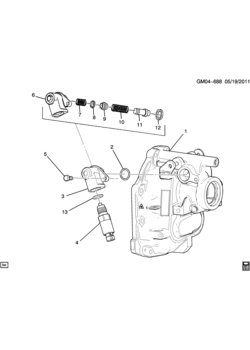 DN35-47-69 6-SPEED MANUAL TRANSMISSION PART 7 (MG9) REVERSE LOCKOUT