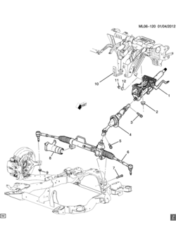 L STEERING SYSTEM & RELATED PARTS (LFW/3.0-5)