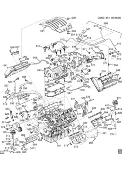 G ENGINE ASM-3.5L V6 PART 5 MANIFOLDS & FUEL RELATED PARTS (LX5/3.5H)(DOHC)