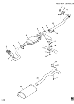 S EXHAUST SYSTEM (LN2/2.2-4)