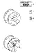 Алюминиевый диск для запасного колеса