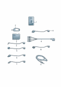 Оригинальные аксессуары НЖМД, подключаемый по USB Флэш-карта USB Адаптер *функция 'FI' невозможна