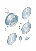 Стальной диск Колпак колеса Инерционный демпфер