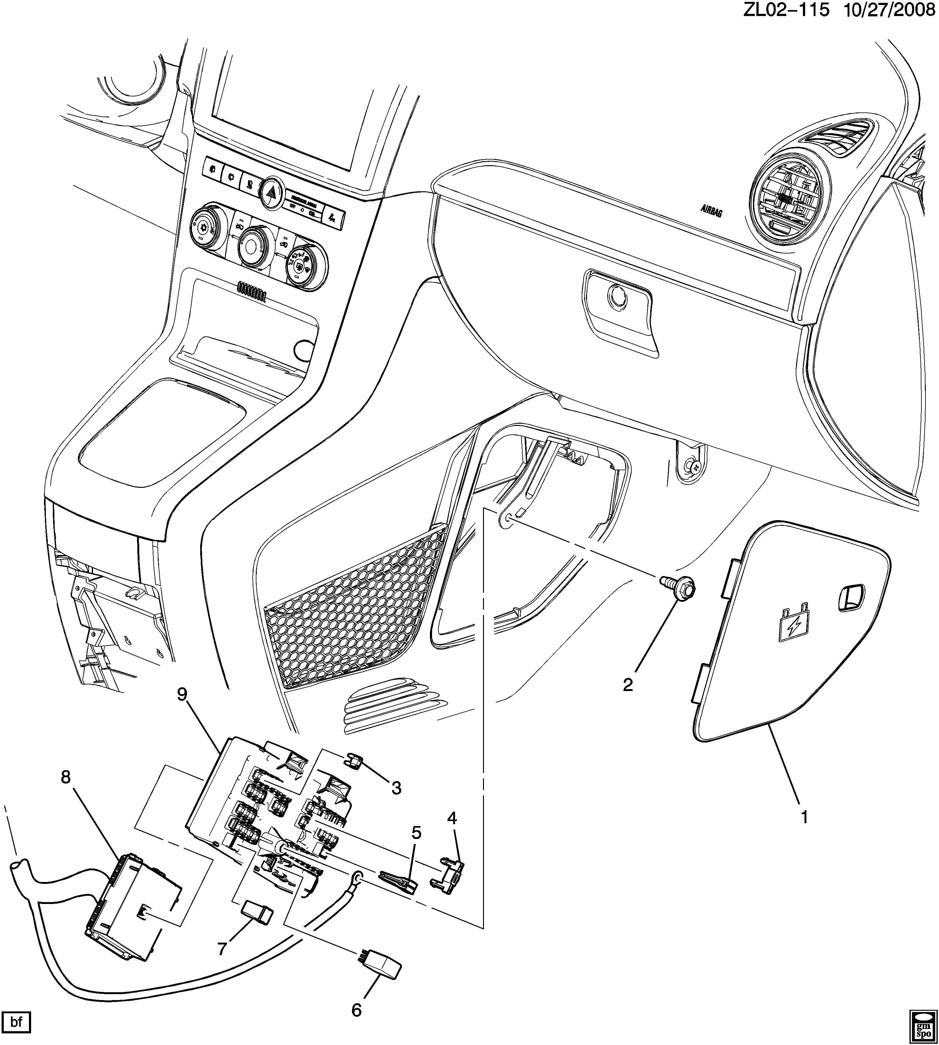 Saturn Vue - L MODULE/BODY CONTROL EPC Online WebAutoCats.com