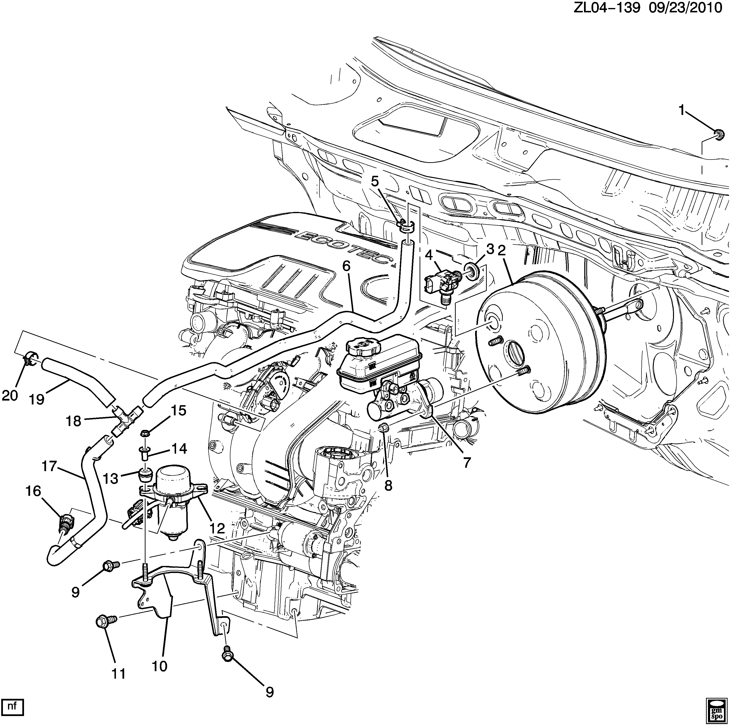 Chevrolet Captiva Sport U S Brake Booster Master Cylinder chevrolet-captiva-sport-u-s-brake-booster-master-cylinder