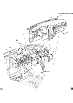 T1 INSTRUMENT PANEL & RELATED PARTS PART 3 STRUCTURE