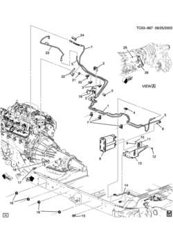 CK155(43) FUEL SUPPLY SYSTEM-FRONT PART 1 (LM7/5.3T)