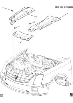 DX29 SIGHT SHIELD/ENGINE COMPARTMENT