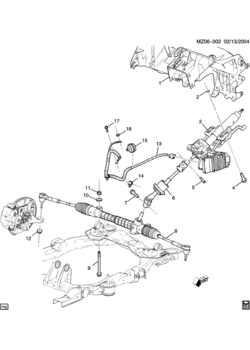 ZR STEERING SYSTEM & RELATED PARTS (LAT/2.4-5)