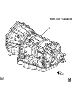 CK2,3 AUTOMATIC TRANSMISSION (MW7) (ALLISON 1000 SERIES) ASSEMBLY