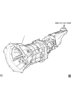 M 5-SPEED MANUAL TRANSMISSION PART 1 ASSEMBLY(MA5)
