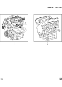 UX1 ENGINE ASM & PARTIAL ENGINE (LX9/3.5L)