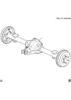 ST AXLE ASM/REAR-COMPLETE