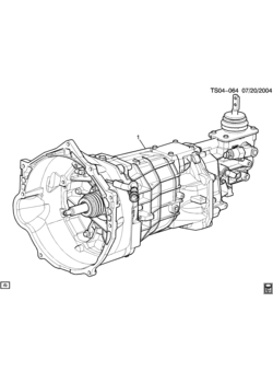 S157(03) 6-SPEED MANUAL TRANSMISSION PART 1 ASSEMBLY(M10)