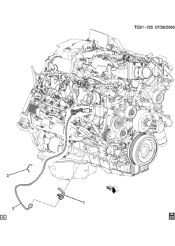G2,3 ENGINE BLOCK HEATER (LLY/6.6-2)