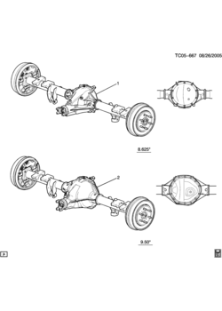 CK1(03-43-53) AXLE ASM/REAR-COMPLETE (REAR DRUM BRAKE JF3,JF7)