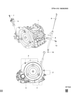 T AUTOMATIC TRANSMISSION (ML4) MOUNTING