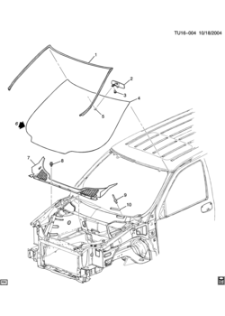UX1 WINDSHIELD & RELATED PARTS