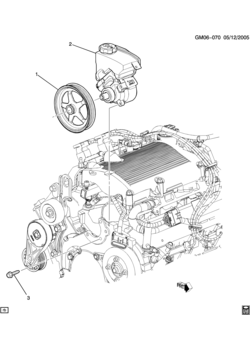 ZH67 STEERING PUMP MOUNTING (LX9/3.5-8)