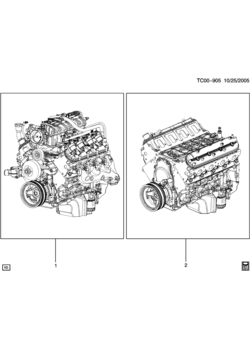 CK1 ENGINE ASM & PARTIAL ENGINE (LY5/5.3J)
