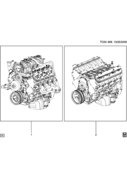 CK1 ENGINE ASM & PARTIAL ENGINE (L92/6.2-8)