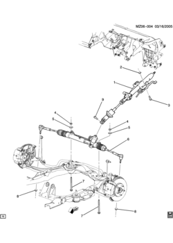 ZH67 STEERING SYSTEM & RELATED PARTS