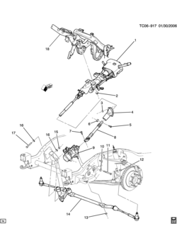 CK2(06) STEERING SYSTEM & RELATED PARTS