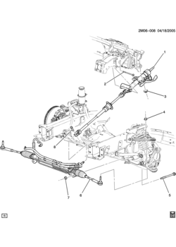 M STEERING SYSTEM & RELATED PARTS