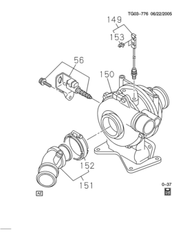 G2,3 TURBOCHARGER ASSEMBLY (LLY/6.6-2)