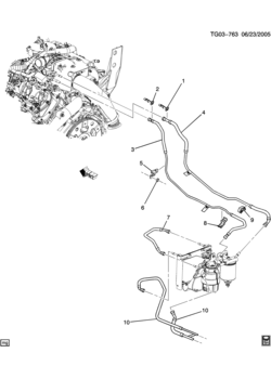G3(03) FUEL SUPPLY SYSTEM-FRONT (LLY/6.6-2)