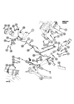 K STEERING SYSTEM & RELATED PARTS