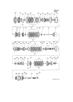G AUTOMATIC TRANSMISSION-THM350C PART 2 (MV4) INTERNAL COMPONENTS