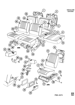 A SEAT ASM/FRONT (AM6/AR9)