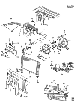 L ENGINE COOLING SYSTEM (LG0/2.3A)