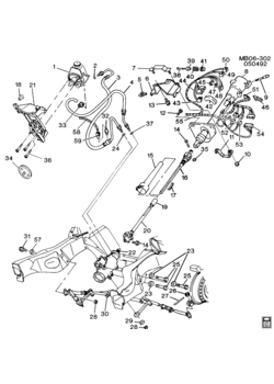 B STEERING SYSTEM & RELATED PARTS
