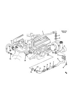 T TURBOCHARGER LUBRICATION SYSTEM (SYCLONE ZR9)