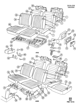 A SEAT ASM/FRONT (A65/AM6)