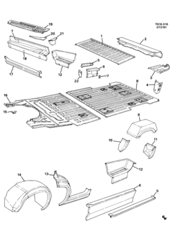 G FLOOR PANELS & RELATED PARTS