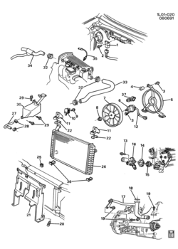L ENGINE COOLING SYSTEM (LG0/2.3A)