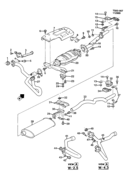 S(03-53) EXHAUST SYSTEM