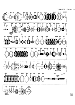 LM AUTOMATIC TRANSMISSION (M30) PART 3 (4L60E)(ELECTRONIC)CLUTCH GEARS